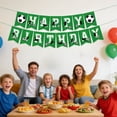 thumbnail image 5 of Luoshdecor Soccer Happy Birthday Banner,Green Soccer Football Birthday Party Decorations for Birthday Party Decorations, 5 of 6