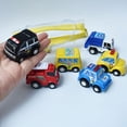 thumbnail image 4 of serony 6 Pieces Pull Back Car Training Educational Playing Children Toy Birthday Portable Outdoor Vehicle Color Random, 4 of 8