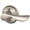 Satin Nickel, variant on Schlage Champagne Right Handed Lever Non-Turning Lock, Satin Nickel (F170 CHP 619 RH)