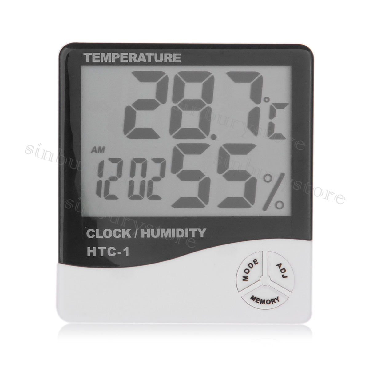 Digital LCD Thermometer Hygrometer Humidity Meter Room Indoor Temperature A+ 