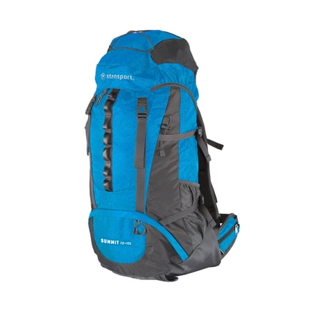 Stansport Internal Frame Pack - 70+10 Liter - Blue