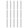 thumbnail image 1 of Lot de 15 6mm x 70mm Goujons, Tête Ronde en Acier Inoxydable 304, Argent, 1 of 7