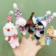 thumbnail image 2 of KIDS PREFERRED Juego de marionetas de dedo navideñas con trineo, 10 piezas, juguetes de peluche de animales navideños, juguetes de fiesta con manos para dedos, 2 of 5
