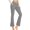 Gray-01, variant on High Waist Yoga Pants with Pockets Warm Yoga Pants High Waist Buttocks Stretch Fitness Flare Leggings