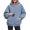 1-282Navy1576, variant on CAIVO Long Sleeve Hoodies For Women Cozy Relaxed Fit Hooded Sweatshirt With Front Pockets Casual Winter Pullover Solid Color Athletic Tops