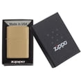 thumbnail image 7 of Zippo Classic Brushed Brass Pocket Lighter, 7 of 7