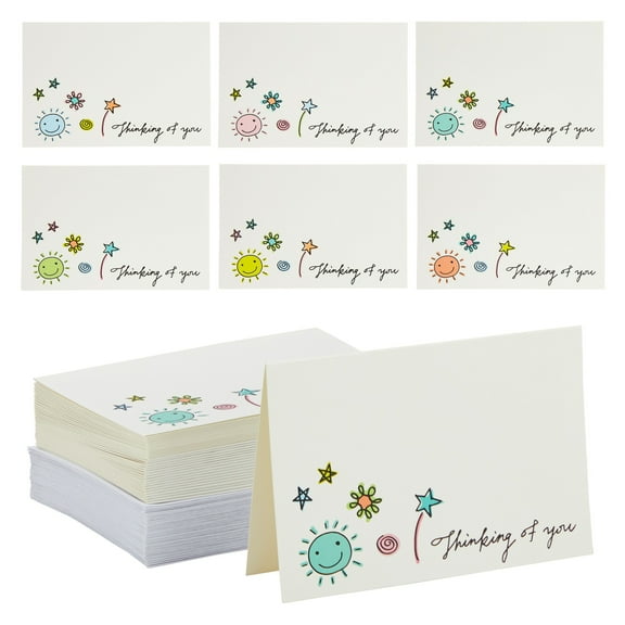 Best Paper Greetings All Occasion Greeting Cards, with Envelopes 6" x 2.3" (36 Count)