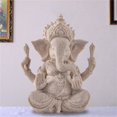 thumbnail image 2 of Sculpture Décorative Anti-Décoloration Mystérieuse Durable Rétro Statue à Tête d'Éléphant pour la Maison, 2 of 8
