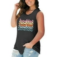 thumbnail image 2 of XCHQRTI Summer Beach Plus Size Womens Graphic Tank Tops Casual Sleeveless Shirts Vacation Vest Top, 2 of 7