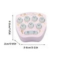 thumbnail image 3 of YSGFHGJW Keychain, Whack-A-Mole Game Keychain LED Electronic Memory Games For Kids Adult, 3 of 8