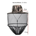 thumbnail image 7 of Camouflage Outdoor Fishing Sunproof Anti Mosquito Mesh Hat Face Protective Cap, 7 of 7