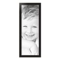 thumbnail image 2 of ArtToFrames 10" x 28" Raw Edge Black Picture Frame, 10x28 inch Black MDF Poster Frame (WOM-4460),  Pack, 2 of 8