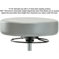 SQRTFV Life Height Adjustable Stool w/Stationary Caps - Desk Height 18
