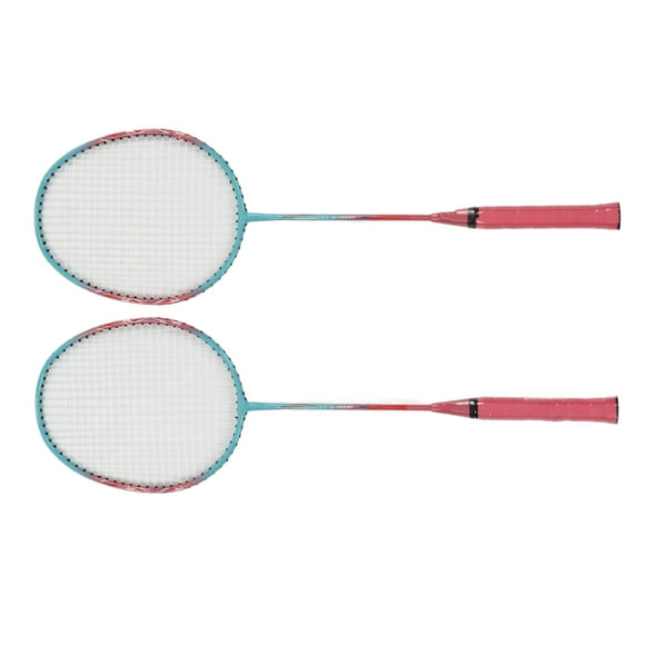 Double Badminton Racquets,Badminton Racket Lightweight Portable Beginner Badminton Racket Badminton Racket Set Maximized Efficiency