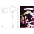 thumbnail image 4 of Compatible con lámparas de luz Plantas con flores en macetas de interior Esperma completo con Cabezas dobles blancas kusrkot Luz de crecimiento, 4 of 8