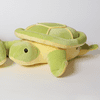 "Scooshin Cute Ultra Soft 13"" Sea Turtle Light Green Color Plush Stuffed Animal, Pillow Cushion"