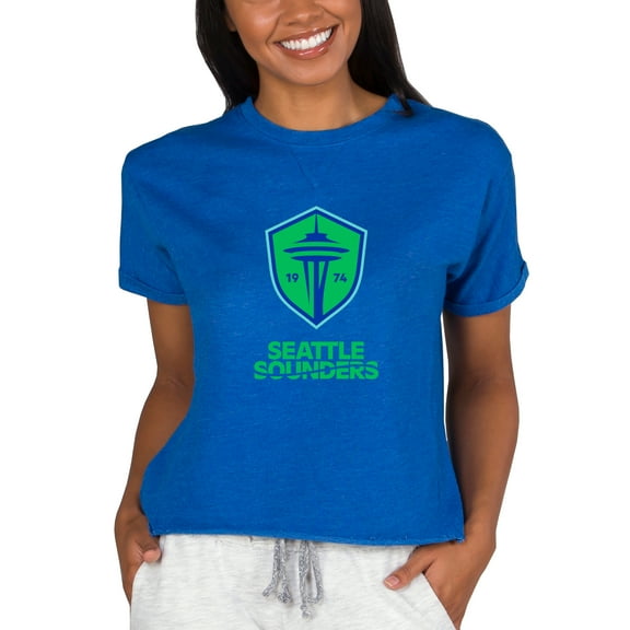 Women's Concepts Sport Royal Seattle Sounders FC Mainstream Terry Top