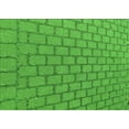thumbnail image 1 of Ahgly Company Indoor Rectangle Patterned Neon Green Area Rugs, 4' x 6', 1 of 6