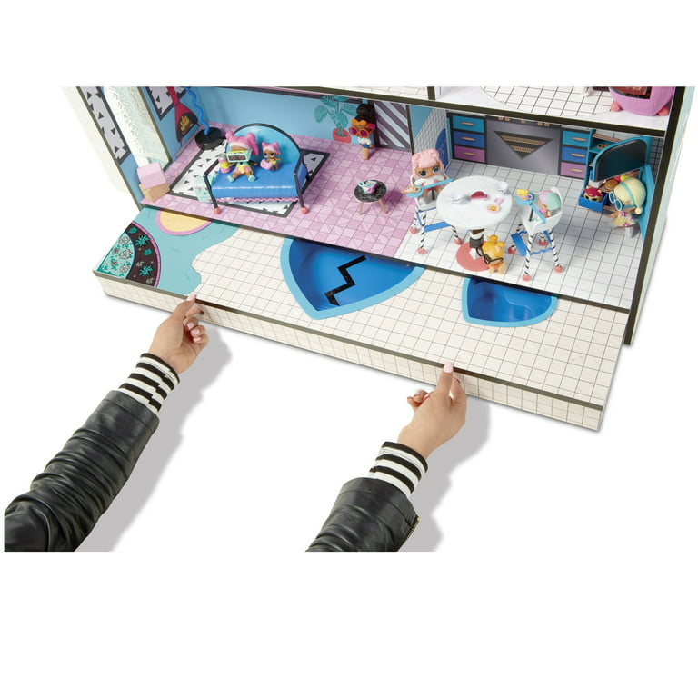 L.o.l. Surprise! Omg Fashion House Playset With 85+ Surprises, Made From  Real Wood : Target