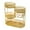 Gold, variant on Luzkey Countertop Fruit Basket 4 Tier Space Saving Container Large Capacity Serving Tray Vegetables Storage Rack Fruits Stand Holder Gold