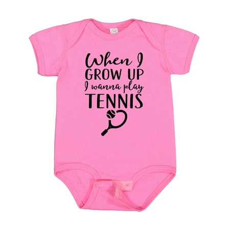 

Inktastic Future Tennis Player Gift Gift Baby Boy or Baby Girl Bodysuit