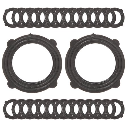 OUNONA 40pcs Rubber Washers for Garden Hose Seals Gasket Shower Hose and Water Faucet Fittings