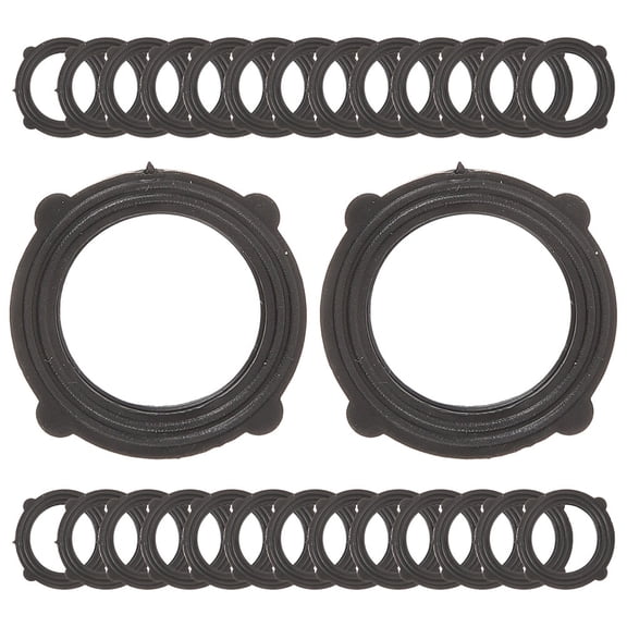 OUNONA 40pcs Rubber Washers for Garden Hose Seals Gasket Shower Hose and Water Faucet Fittings