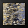 thumbnail image 2 of Tatum, Jan 12x12 Black Modern Framed Museum Art Print Titled - Geometric Squared I, 2 of 5