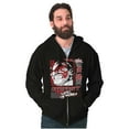 thumbnail image 3 of Street Fighter E Honda Beast Grindin Zip Hoodie Sweatshirt Men Brisco Brands S, 3 of 6