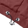thumbnail image 7 of BLTIBY Mens Lightweight Hooded Raincoat Waterproof Color Block Zipper Rain Jacket Outdoor Travel Hiking Windbreaker Coat with Pockets Wine S, 7 of 7