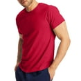 thumbnail image 5 of Hanes Mens X-Temp Crewneck Short-Sleeve T-Shirt 2-Pack, 2XL, Deep Red, 5 of 5