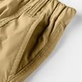 thumbnail image 3 of USNSM (M-5XL) Big and Tall Men's Cargo Shorts Relaxed Fit Mens Running Shorts 7 Pockets Elastic Waist Cotton Hiking Shorts Yellow XXXXXL, 3 of 8