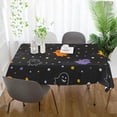 thumbnail image 6 of Coolnut Halloween Ghost Tablecloth, Waterproof Washable Polyester Square Table Cover, Durable Tablecloth for Kitchen Dining Table Party Decor, 60"X 60", 6 of 7