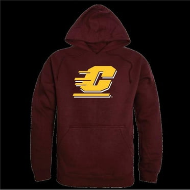 W Republic 512-114-MR2-03 NCAA Central Michigan Chippewas Freshman Pullover Hoodie, Maroon 2 - Large