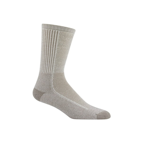 Wigwam Wigwam Men's CoolLite Hiker Pro Crew Socks,Large,Khaki Brown