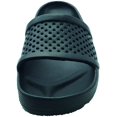 thumbnail image 2 of Women’s Open Toe Waterproof Slip-on Slide Sandals | Breathable Upper | EVA Material & Odor Resistant Footbed with Arch Support | Flexible & Lightweight Synthetic Midsole, 2 of 6