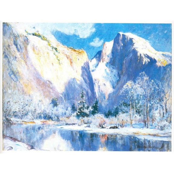 Half Dome Yosemite-Cooper - CANVAS OR FINE PRINT WALL ART