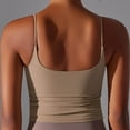 thumbnail image 6 of Chbgutlmr Camisole Tops for Women Cropped Workout Tank Tops Solid Color Slim Sleeveless Activewear Tops, 6 of 6