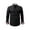 Black, variant on JURANMO Dress Shirts for Men Business Casual Long Sleeve T Shirts Button Turndown Collar Plaid Lined Work Tops Business Formal Shirts Sales Today Clearance White XXL