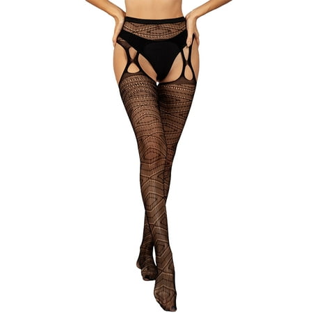 

Carolilly Women Underwear Tights Sexy Lingerie Mesh Stretch Accessory