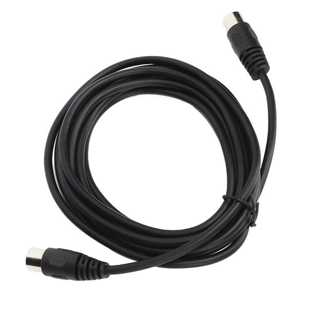 Cable DIN de 6 Pines Plug and Play Macho a Macho Cable de Extensión de Conexión de Señal de Sonido para Dispositivo Digital con Señal Estable y Cable de PVC