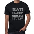thumbnail image 1 of T-Shirt Graphique pour Hommes Manger Sommeil Rêve Répéter Éco-Friendly Édition Limitée T-Shirt à Manches Courtes Anniversaire Vintage Cadeau Nouveauté, 1 of 7