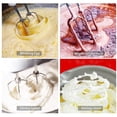 thumbnail image 6 of Set of 2 Electric Mixer Heads Handheld Beater Heads Stainless Steel Mixer Accessories Beater Part, 6 of 8