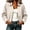Beige-03, variant on Women's Retro Faux Suede Short Work Jacket, Collared Drop-Shoulder Zipper Casual Jacket, Loose Fit Short Commuter Top