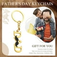 thumbnail image 4 of Father's Day Alloy Keychain - Rust-Resistant Key Ring for Car & House Keys (Gold/Silver), 4 of 6