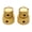 Gold, variant on YAHHU 2 Sets Dual Concentric Stacked Control Knobs for Electric Bass Guitars Silver Color Guitar Replacement Parts Dual Layer Potentiometer Hat Fits Bass and Electric Guitars Perfectly