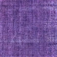 thumbnail image 1 of Ahgly Company Indoor Square Oriental Purple Industrial Area Rugs, 8' Square, 1 of 4