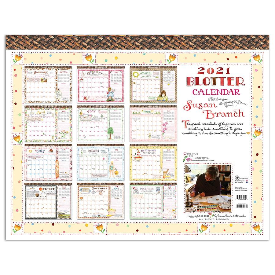 desk blotter calendar 2021 desk blotter calendar 2021