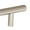 Polished Nickel, variant on Amerock Bar Pulls 7-9/16 inch (192mm) Center-to-Center Polished Nickel Cabinet Pull