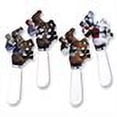 thumbnail image 2 of Mr. Spreader 4-Piece Derby Hand Painted Resin Handle with Stainless Steel Blade Cheese Spreader/Butter Spreader Knife, Assorted, 2 of 2